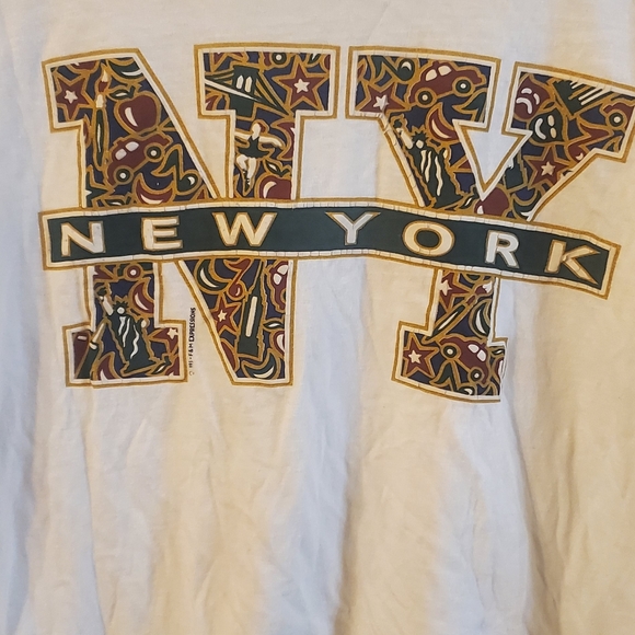 Vintage new york tshirt 1995 - Picture 2 of 4